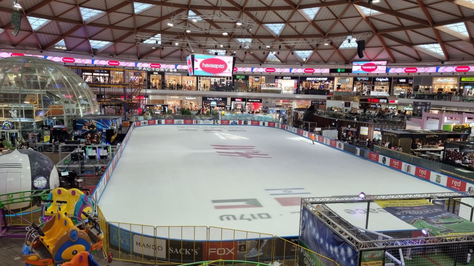 ערב גיבוש באילת על הקרח